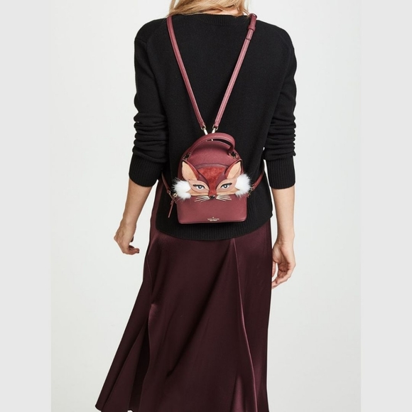 Kate Spade So Foxy Mini Backpack - Picture 2 of 8